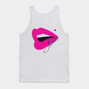 Purple Lips... Aaahhhh! Tank Top